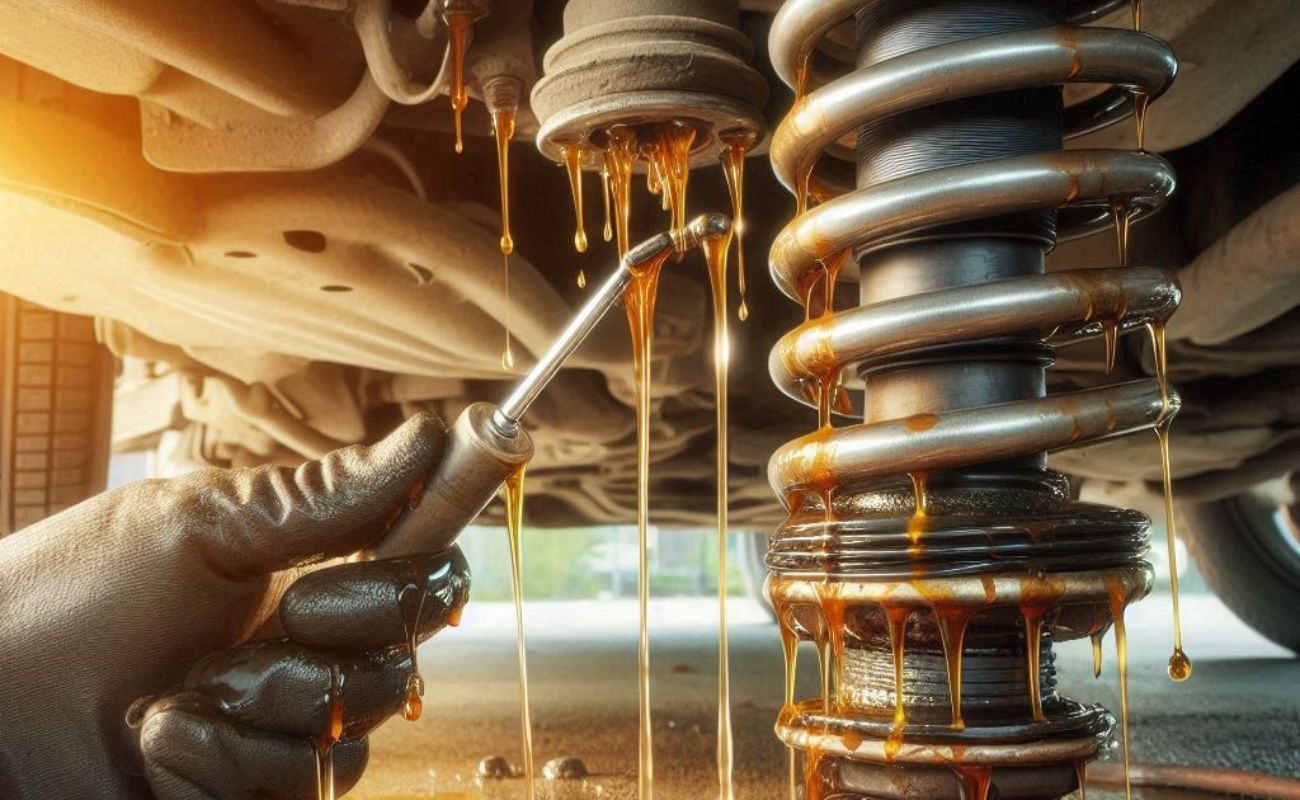 Vazamento nos Amortecedores