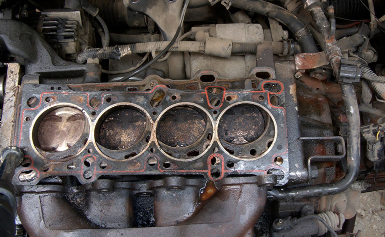 O que fazer quando o cabeçote do motor está empenado e passando óleo?